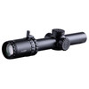 Primary Arms SLx Gen IV Rifle Scope 24MM Objective 1-6X Magnification 30mm Main Tube Second Focal Plane Green Illuminated ACSS NOVA Fiber Wire Reticle .1 MRAD Black