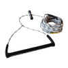 FATSAC 80' Wake Rope & T-Bar Handle Combo - Black & White