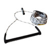  FATSAC 80' Wake Rope & T-Bar Handle Combo - Black & White 