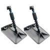 Lectrotab SX 9.5 x 10 Smart Tabs 18-22' Boats w/80lb Actuators - 150-240HP - Gunmetal Grey