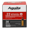 Aguila Ammunition Aguila 22lr Hv Hp 38 Gr Pack