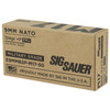 SIG SAUER Sig Ammo 9mm M17 124gr +p Fmj 50/100