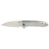 Columbia River Knife & Tool Crkt Delineation Silver 2.94" Plain 