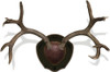 Mountain Mike's Deer Antler - Rack Plaque W/shed Spreader 