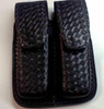 Boston Leather Double Mag Holder For 9mm/40Cal. 