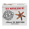 G2 Research G2r Civic Duty 40s&w 122gr 20/500 