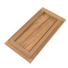 Whitecap Teak Drawer/Door Front & Frame - 12"W x 6"H