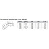  Viega ProPress 1/2" - 45° Copper Elbow - Street/Press Connection 