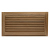  Whitecap Teak Louvered Insert - 9-3/8" x 18" x 3/4" 