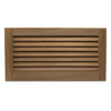  Whitecap Teak Louvered Insert - 9-3/8" x 18" x 3/4" 