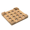  Whitecap Teak Small Square Trivet - 6" 