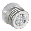  Lumitec Zephyr LED Spreader/Deck Light - Brushed White Base - White Non-Dimming 