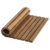  Whitecap Roll-Up Shower Mat - Teak 