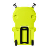  LAKA Coolers 30 Qt Cooler w/Telescoping Handle & Wheels - Yellow 