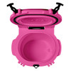  LAKA Coolers 30 Qt Cooler w/Telescoping Handle & Wheels - Pink 