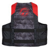  Full Throttle Adult Nylon Life Jacket - 2XL/4XL - Red/Black 