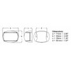  Hella Marine NaviLED Port & Starboard Pair - 2nm - Clear Lens/Black Housing 