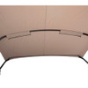  SureShade Power Bimini - Black Anodized Frame - Beige Fabric 