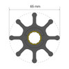  Albin Group Premium Impeller Kit 65 x 16 x 50mm - 8 Blade - Spline Insert 