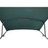  SureShade Power Bimini - Black Anodized Frame - Green Fabric 