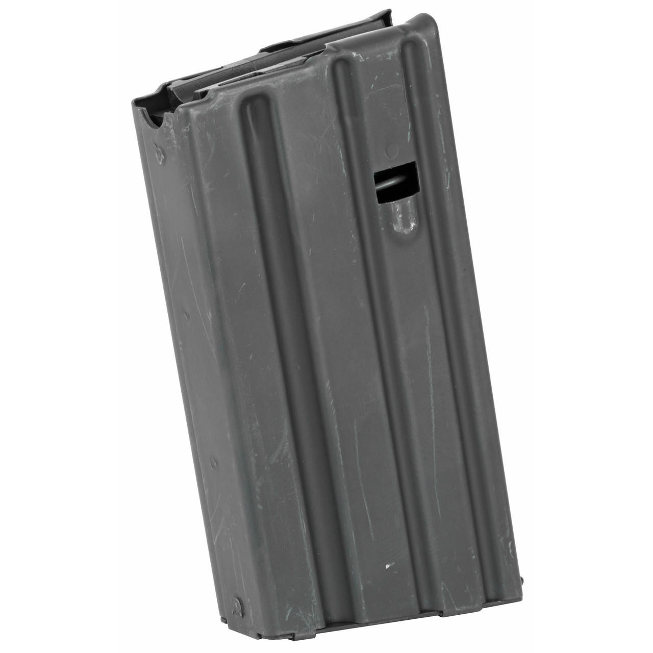 ASC 450 Bushmaster/458 SOCOM 5 Round Black Marlube Stainless Steel Magazine with Black Follower