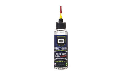 Breakthrough Clean Technologies Battle Born HP Pro Lubricant and Protectant 2 oz Bottle Clear with Needle Tip Applicator