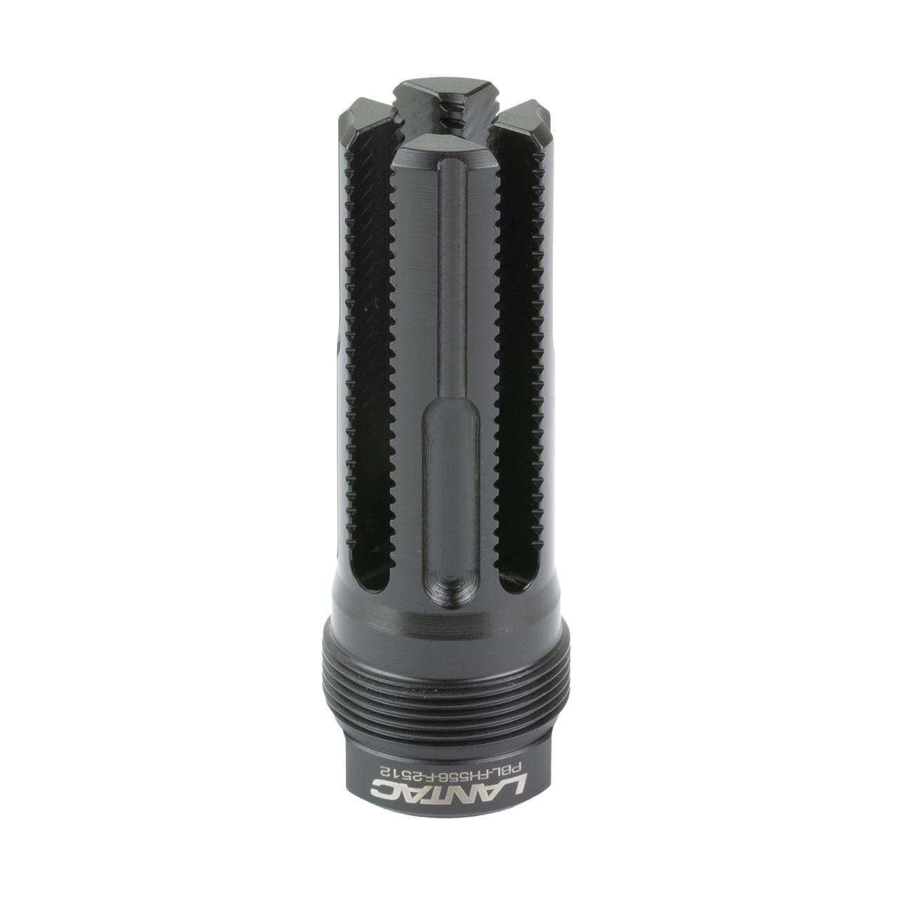 LANTAC Lamprey 5.56 Flash Hider with 1/2x28 Thread - Improved Signature Reduction and Gas Disruption