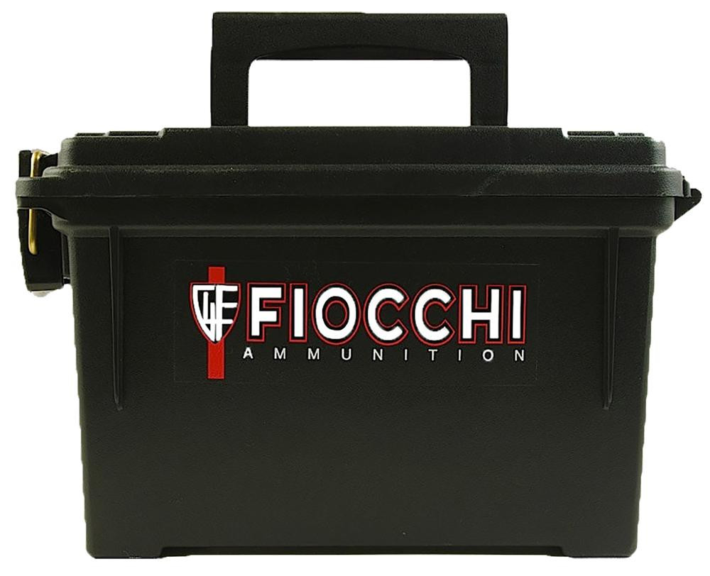 Fiocchi Shooting Dynamics .22 Long Rifle Ammunition 1575 Rounds 40 Grain Plated Lead Round Nose Plano Hard Case Black