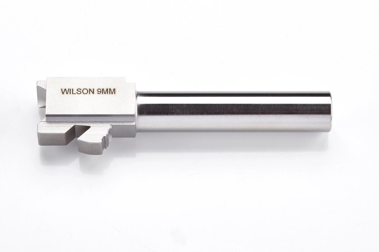 Wilson Combat Match Grade Barrel, 9mm, for Glock 19, 4.02", Stainless 647