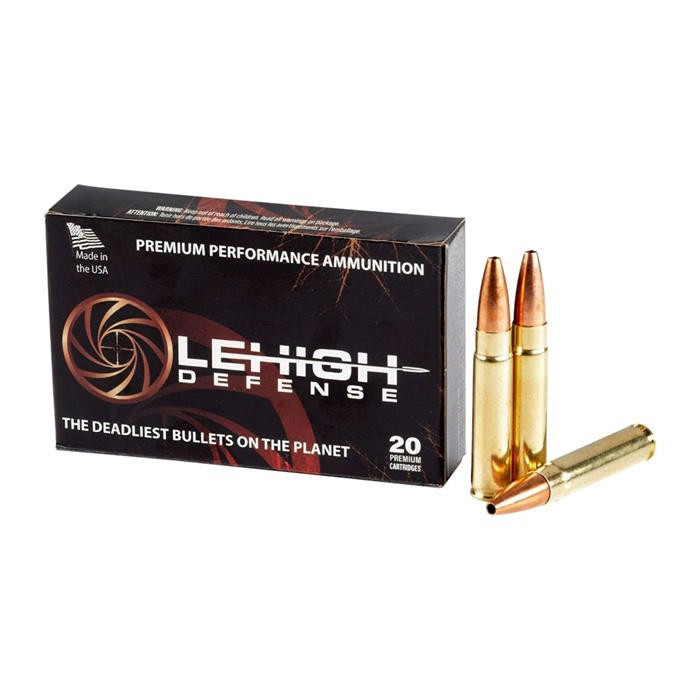 Lehigh Defense LA300HMR125CC Controlled Chaos 300 HAMR 125 gr Lehigh Defense Controlled Chaos 20 Per Box/ 10 Case Centerfire, Rifle Ammunition