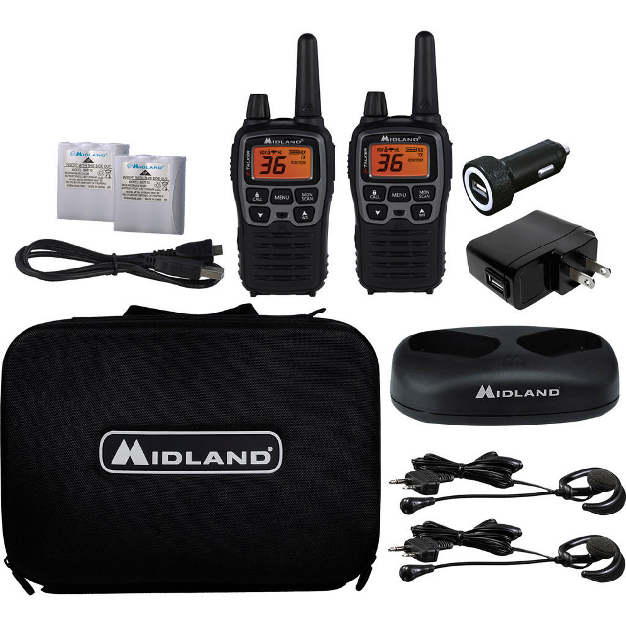 Midland T77vp5 Two-way Radio Pk.