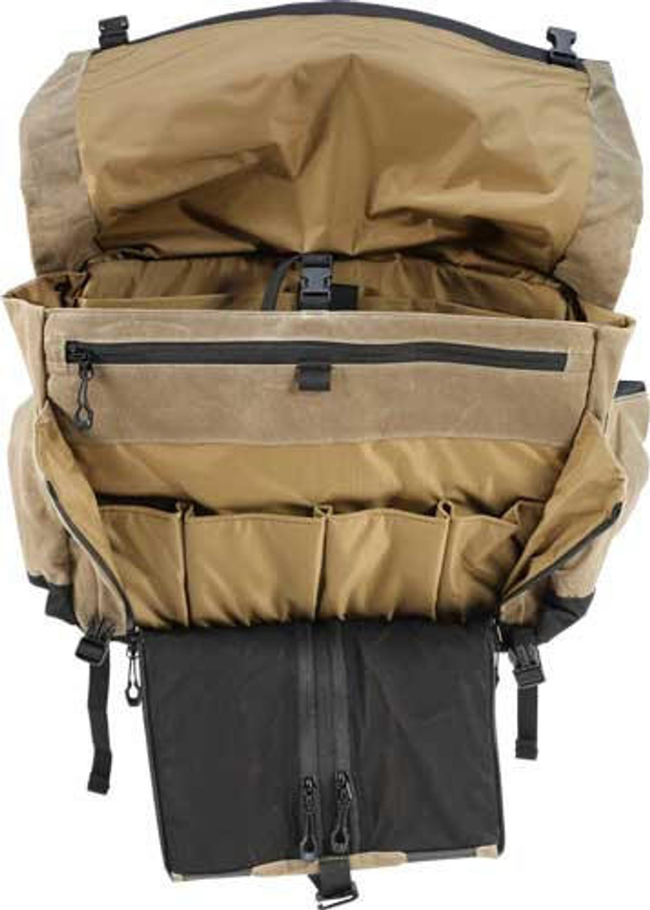 Field Tan Wax Canvas Backpack