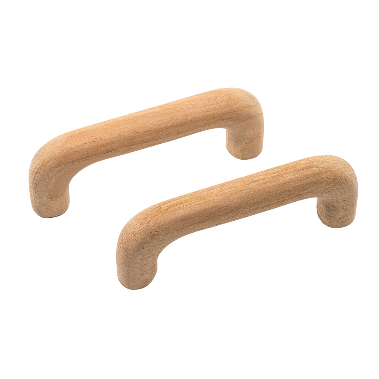 WHITECAP Teak Finger Pull, 5/8 Barrel Length