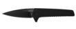 Kershaw Knives Kershaw Fatback Knife with SpeedSafe & Black-Oxide Coating - 3.5" Blade 