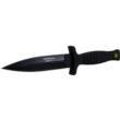 Battenfeld Knives Smith & Wesson H.R.T. False Edge Fixed Knife 4-7/10" Dagger Blade Black 