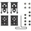 Safariland / Safariland Safariland Equipment Locking System Kit Black 25EB 