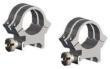  Weaver Quad Lock Detachable Scope Rings 1" High - Silver 