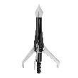Bear Archery Rocket Broadheads Siphon XB 3-Blade Expandable 1-3/4" Cutting Diameter 100 gr - Black 