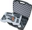 Mtm Molded Products Company MTM Snap-Latch Four 4 Pistol Case for Up to 8" Barrel - Black 