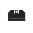 Night Fision LLC Night Fision Optics Ready Stealth Night Sight Set Yellow Front Black Back for Glock 43x MOS 
