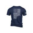 Nine Line Apparel Nine Line Shark Flag T-Shirt Navy 2XL 