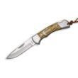 Rock Ridge Outdoors ABKT Cattleman Lockback Sagebrush Folding Knife 3" Drop Point Blade Zebra Wood 