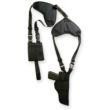 Bulldog Cases Bulldog Deluxe Shoulder Holster for Large Frame Auto 4" - 4.5" Barrels Black Ambi 