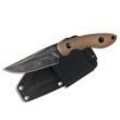 Rock Ridge Outdoors ABKT Elite Shadow Predator Fixed Knife 3-1/2" Drop Point Blade Brown 