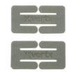Fechheimer Vertx BAP Strap Small Grey 2/ct 