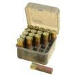 Mtm Molded Products Company MTM Dual Gauge Shotshell Case 3.5" 25 Rounds Clear Smoke 