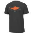 Marolina DBA HUK Huk Moon Trout Short Sleeve Shirt Volcanic Ash S 