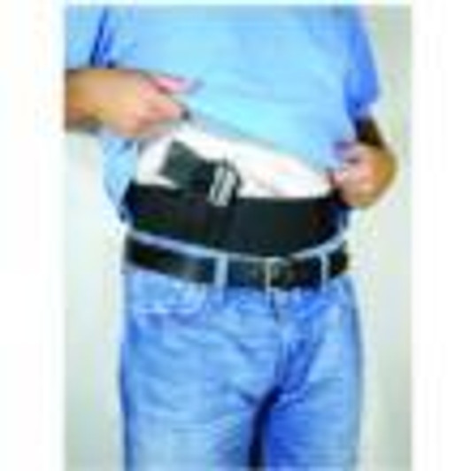 Personal Security Products Concealed Carry Belly Band- BLACK waist size 36 to 44" 