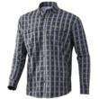  Nomad Stretch-Lite Plaid Long Sleeve Shirt Mud M 