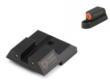 Night Fision LLC Perfect Dot NS Set w/Orange Front + Square Blk Rear for CZ-USA P-07 & P-09 